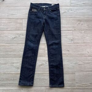 Diesel Womens Dark Wash Blue‎ 5 Pocket Mid-Rise Skinny Stretch Jeans Size 24